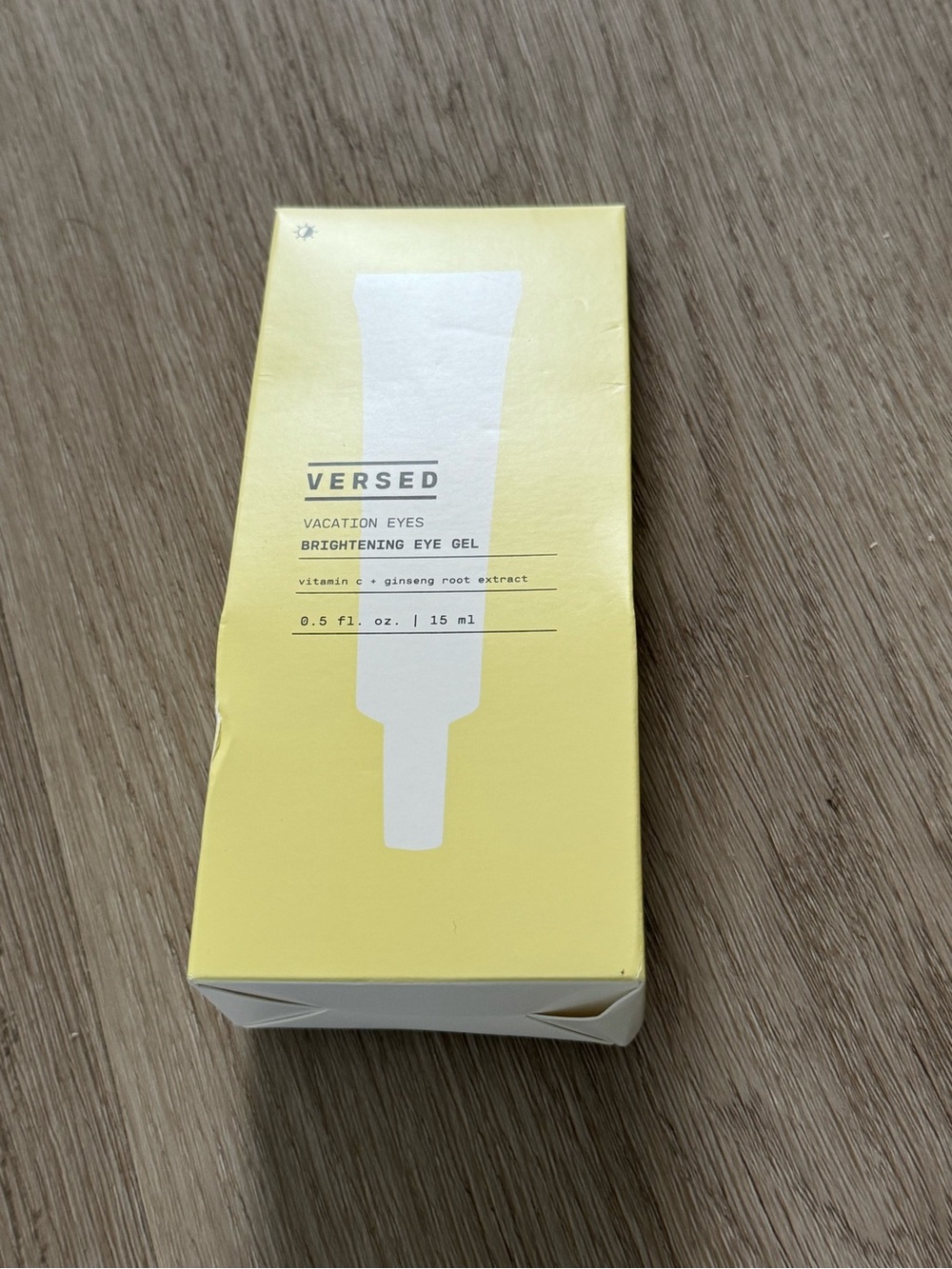 Versed Vacation Eyes Brightening Eye Gel